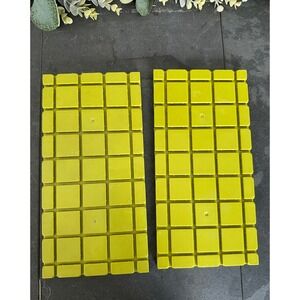 Vintage 4x8 base plate Richard Scarry Puzzletown PlaySkool 1976 green parts